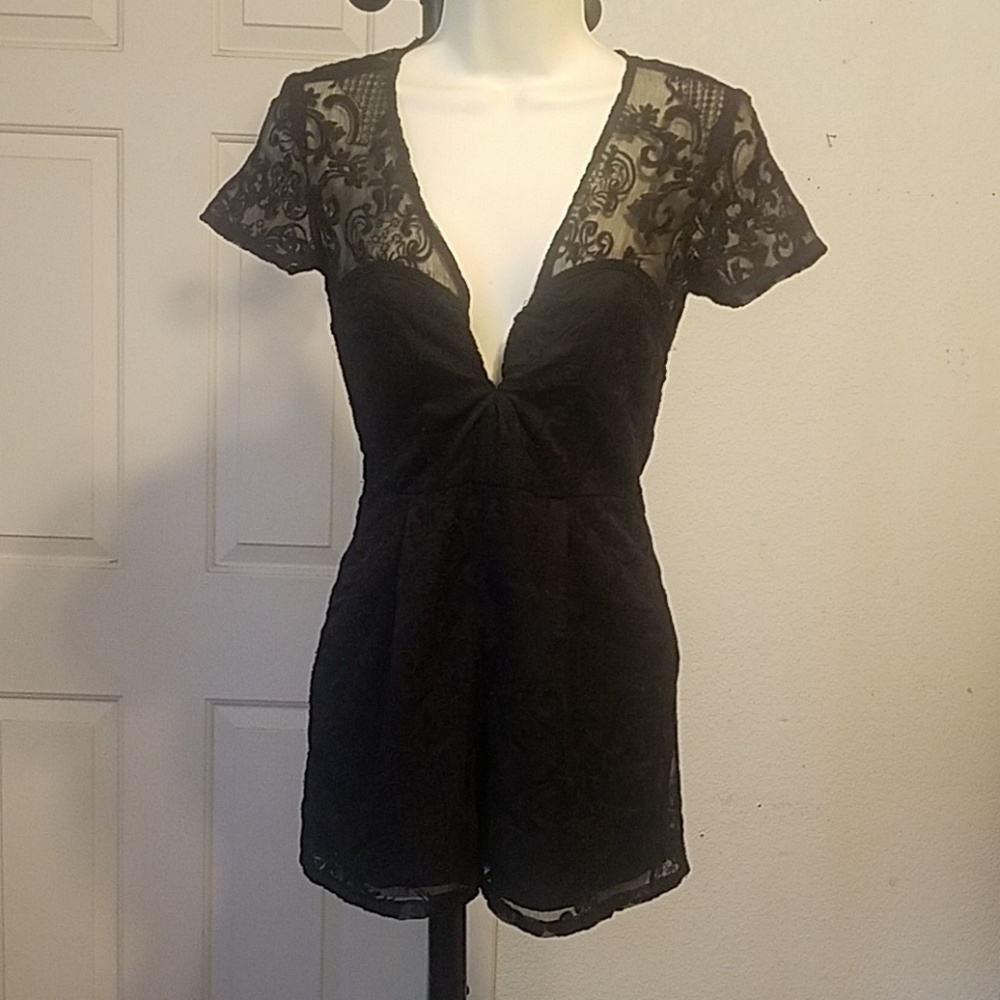 Lace Romper